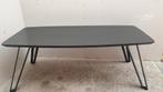 Super gave eettafel, tafel, teak, zwart met sralen poten,, Ophalen of Verzenden, Zo goed als nieuw, Vijf personen of meer, Rechthoekig