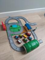 Thomas Treinstation Opvouwbaar + 7 Wagons, Ophalen of Verzenden, Gebruikt