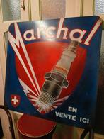 Marchal bougies reclamebord, Reclamebord, Gebruikt, Frankrijk, Info@marchal.fr