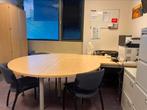 Kantoor bureau rond en hoek, Huis en Inrichting, Ophalen, Gebruikt, Bureau