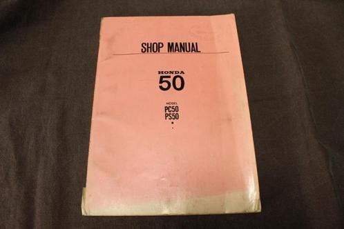 Honda PC50 PS50 1969 shop manual bromfiets werkplaatsboek, Fietsen en Brommers, Handleidingen en Instructieboekjes, Gebruikt, Ophalen of Verzenden