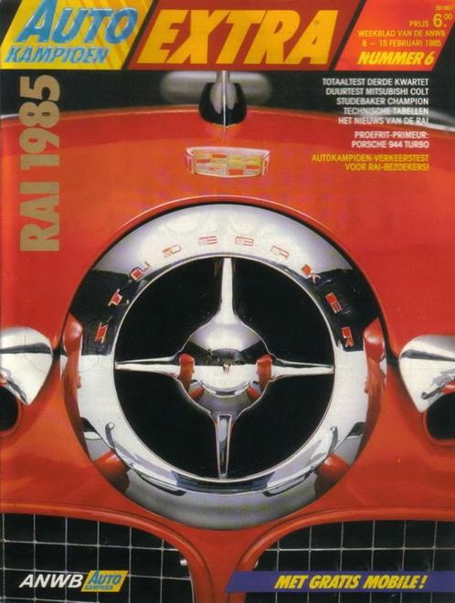 Autokampioen 6 1985 : Porsche 944 Turbo - Alfa Romeo 33 1.3, Boeken, Auto's | Folders en Tijdschriften, Gelezen, Algemeen, Ophalen of Verzenden