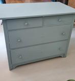 Zeer solide oude houten Brocante kast ladekast of commode, Ophalen