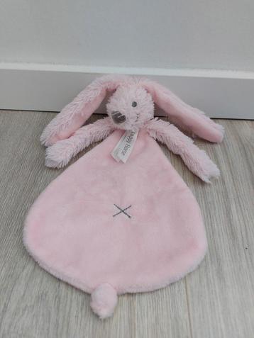 Knuffel knuffeldoekje happy horse konijn Richie roze L620 beschikbaar voor biedingen