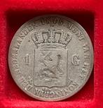 VERSCHILLENDE JAREN 1 gulden Willem II, Postzegels en Munten, Munten | Nederland, Ophalen, 1 gulden, Zilver, Losse munt