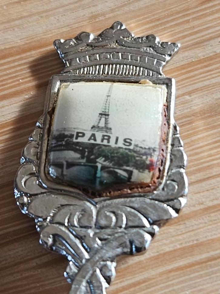 Vintage Parijs Souvenir theeLepel, Antiek en Kunst, Antiek | Bestek, Ophalen of Verzenden