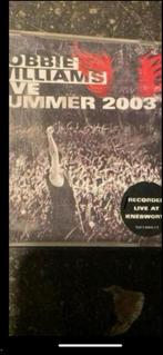 Robbie Williams - Live Summer 2003 CD, Ophalen of Verzenden, 2000 tot heden, Zo goed als nieuw