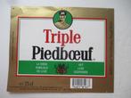 bieretiket Belgie 27-7 (F14), Ophalen of Verzenden, Gebruikt, Overige typen, Overige merken