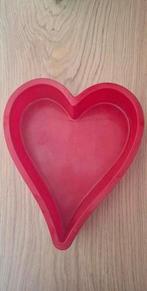 Hart silicone bakvorm, Ophalen of Verzenden, Gebruikt