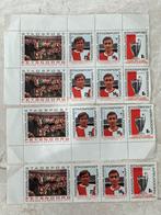 Unieke Postzegels Europacup winst 1970 van Feyenoord., Postzegels en Munten, Ophalen of Verzenden, Beschreven, Rest van de wereld