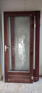 Dubbele Tuindeuren / Balkondeuren 2015x835 mm, Doe-het-zelf en Verbouw, Deuren en Horren, Ophalen, Gebruikt, 80 tot 100 cm, Buitendeur