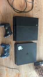 Playstation 4 slim 500GB en Playstation 4 Fat 500GB, Spelcomputers en Games, Spelcomputers | Sony PlayStation 4, Met 2 controllers