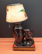 Vintage keramische zwarte kat aansteker, Antiek en Kunst, Ophalen of Verzenden