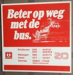 iNFO / RECLAME-BORD ZUIDOOSTER AUTOBUSDIEBSTEN n.v., Ophalen of Verzenden, Gebruikt, Bus of Metro, Overige typen