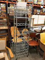 Wijnrek staal ikea 180cm WD-028, Ophalen, Metaal, 75 cm of meer, 25 flessen of meer