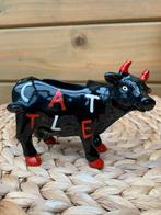 Grappig beeldje van koe met uitsparing in de rug voor…… ??, Antiek en Kunst, Ophalen of Verzenden