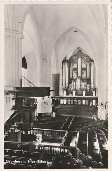 STAD GRONINGEN Martini Kerk Interieur  beschikbaar voor biedingen