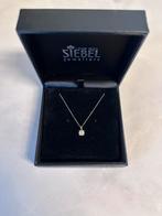 Gouden ketting met diamanten van Siebel Juweliers, Sieraden, Tassen en Uiterlijk, Ophalen, Zo goed als nieuw, Met edelsteen, Goud
