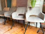 4 Usuals Jesper Eetkamerstoelen - Set, Ophalen, Zo goed als nieuw, Vier, Stof
