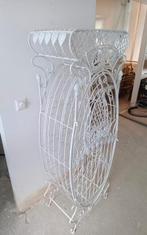 Prachtig gietijzeren wijnrek / wandrek., Ophalen, Metaal, 75 cm of meer, 25 flessen of meer