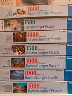 Ravensburger legpuzzels 1000 stukjes, Ophalen of Verzenden, 500 t/m 1500 stukjes, Zo goed als nieuw, Legpuzzel