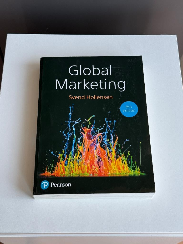 Global Marketing – Hollensen (8th edition), Ophalen of Verzenden, Zo goed als nieuw, Overige niveaus, Economie