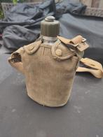 Vintage Militaire Veldfles - 50+ Jaar Oud, Ophalen of Verzenden, Landmacht, Overige typen