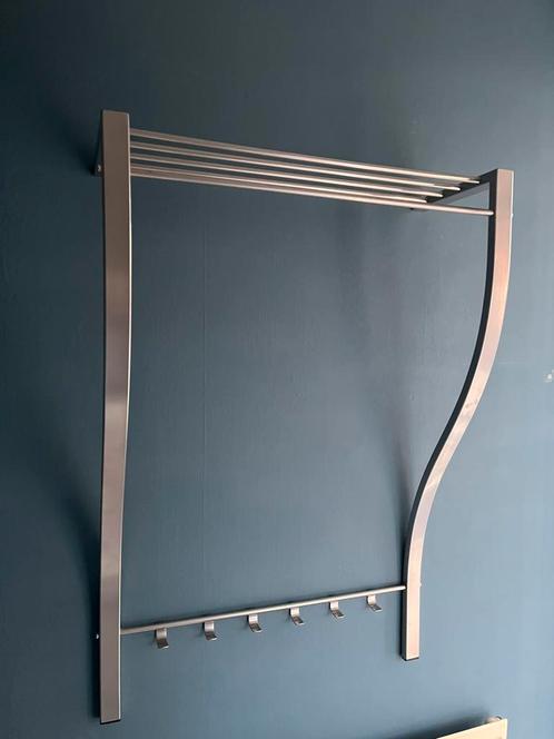 Spinder design Carve 1 RVS kapstok, Huis en Inrichting, Woonaccessoires | Kapstokken, Zo goed als nieuw, Wandkapstok, 100 tot 150 cm