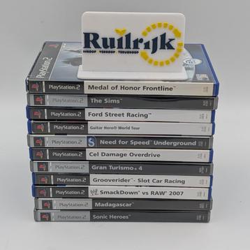 Diverse Playstation 2 PS2 games partij Playstation games beschikbaar voor biedingen