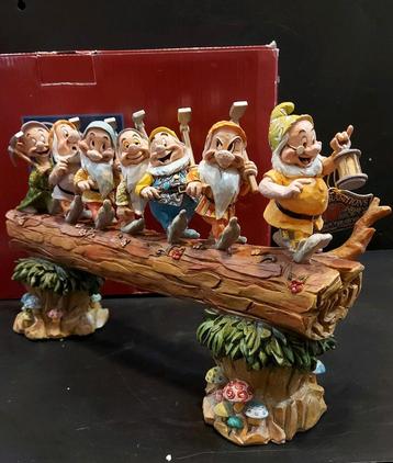 Jim Shore Disney Traditions Sneeuwwitje - 7 Dwergen beschikbaar voor biedingen
