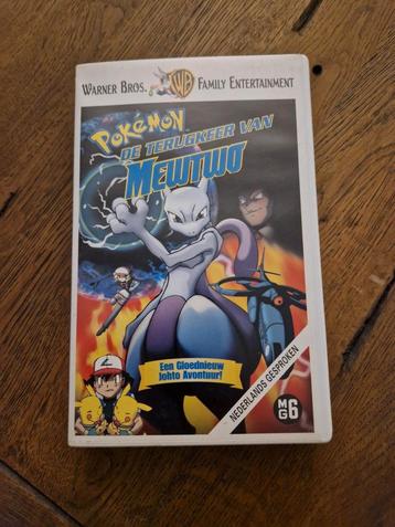 Pokemon VHS De Terugkeer Van Mewtwo *Vintage*