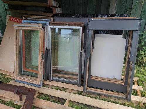 5x velux dakramen ggl-5 (bxh) 70x118 cm, Doe-het-zelf en Verbouw, Glas en Ramen, Gebruikt, Dakraam, 80 tot 120 cm, Ophalen
