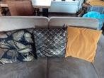 Decoratieve kussens - set van 3, Ophalen of Verzenden, Zo goed als nieuw, Overige kleuren, Vierkant