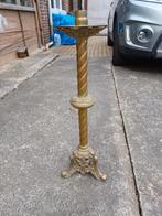 Messing kandelaar, Antiek en Kunst, Antiek | Kandelaars, Ophalen of Verzenden, Koper of Brons