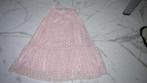 122 ROZE VOILE stip jurk, Kinderen en Baby's, Kinderkleding | Maat 122, Ophalen of Verzenden, Zo goed als nieuw, Meisje, Jurk of Rok