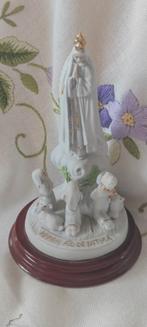 1024 mooie Beeldje van O. L. Vrouw van Fatima + 3 zienertjes, Ophalen of Verzenden, Zo goed als nieuw, Beeld(je), Christendom | Katholiek