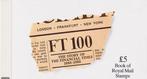postzegel engeland prestige boekje story of financial times, Verzenden, Postfris