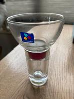 2 Luminarc Glazen Kaarsenhouders, Overige materialen, Wit, Ophalen of Verzenden, Zo goed als nieuw