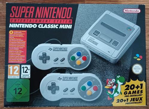 Super Nintendo Classic Mini NIEUW., Spelcomputers en Games, Spelcomputers | Nintendo Super NES, Nieuw, Met 2 controllers, Met games