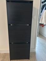Zwarte schoenenkast met 3 vakken, Huis en Inrichting, Kasten | Schoenenkasten, Ophalen, Zo goed als nieuw