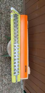 Stihl hs80, hs75 messenset  heggenschaar, Tuin en Terras, Heggenscharen, Ophalen of Verzenden, Gebruikt, Benzine, Stihl