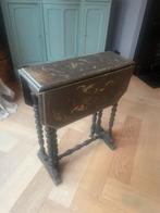 Antiek bijzettafeltje beschilderd, Ophalen