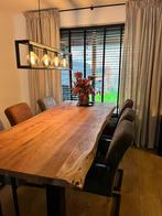 Live Edge Boomstamtafel | Eettafel, Ophalen, 200 cm of meer, 50 tot 100 cm, Zo goed als nieuw