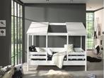 Huisbed met open dak - 90x200 - Wit, Ophalen of Verzenden, Nieuw
