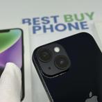 iPhone 14 256GB zwart /krasvrij /100% batt /garantie, 256 GB, Apple, Zwart, Zonder simlock