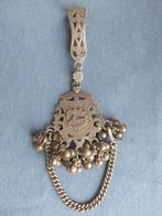 Antieke tasbeugel met hanger en ketting - ca. 1900, Antiek en Kunst, Ophalen of Verzenden