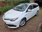 Toyota Auris Touring Sports 1.8 Hybrid Lease Panodak/Navi, Auto's, 65 €/maand, Gebruikt, Euro 6, Wit