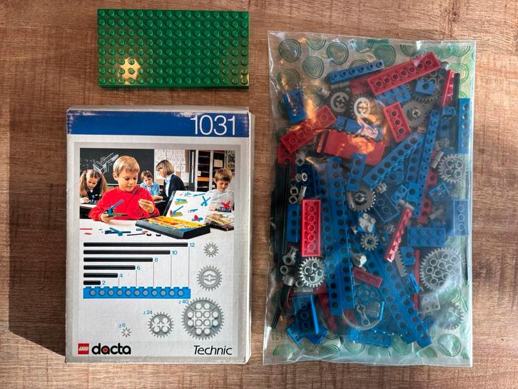 Lego Dacta set 1030 / 1031 ‘TECHNIC I: Simple Machines Set’, Kinderen en Baby's, Speelgoed | Duplo en Lego, Gebruikt, Lego, Complete set