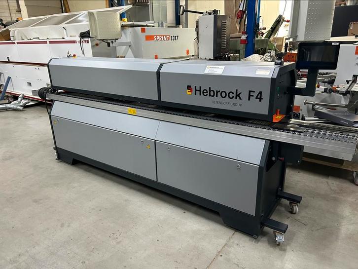 Kantenlijmer specialist bied aan  HEBROCK F4  224 draaiuren, Zakelijke goederen, Machines en Bouw | Houtbewerking, Ophalen of Verzenden