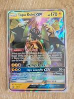 Tapu Koko GX SM33 Promo kaart, Hobby en Vrije tijd, Verzamelkaartspellen | Pokémon, Nieuw, Foil, Ophalen of Verzenden, Losse kaart
